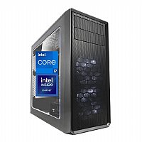 Custom  Photo Editing Workstation PC Intel Core i5 13400 10 Core to 4.6GHz, 500GB NVMe m.2 SSD, 2TB HDD, 16GB RAM, Windows 11 Pro