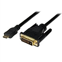 StarTech.com 1m Mini HDMI to DVI-D Cable - M/M