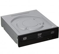 LiteOn 24X iHAS124 DVD-Writer - Black - Internal Bulk