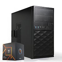 Show product details for CPU Express Business Pro Ryzen 7 7700  5.3GHz 8 Core PC  Win 11 Pro, 16GB DDR5 RAM, 500GB NVMe SSD  CEB-9145