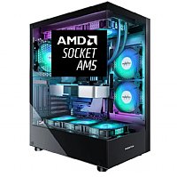 ValueCore RTX 5070 Gaming PC Ryzen 5 9600X PC 6 Core 12 Threads 5.4 GHz Max Boost, 1000GB SSD, 32GB RAM, Win 11
