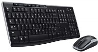 Logitech Wireless Keyboard and Mouse Combo MK270 920-004536