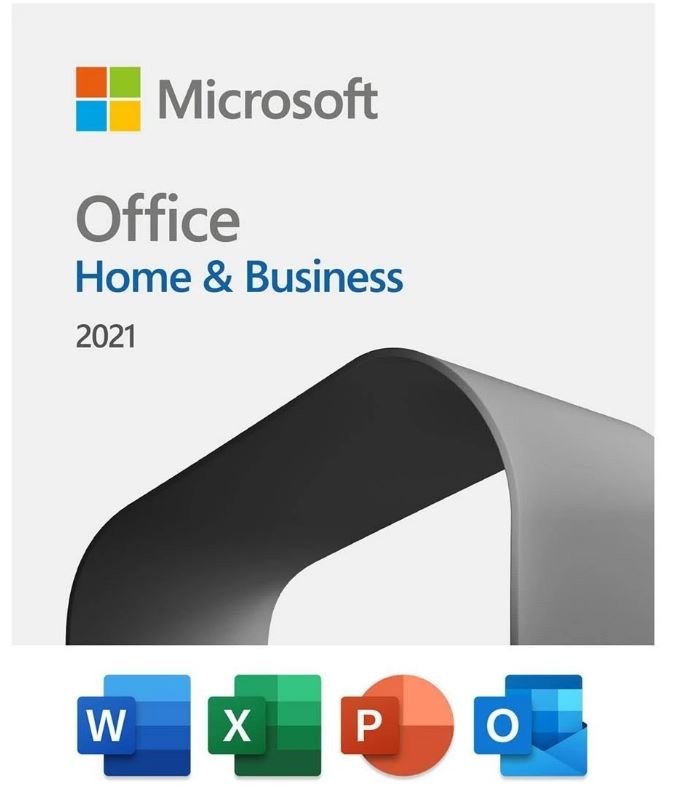 Microsoft Office 2021 Home & Business - Box Pack - 1 PC/Mac