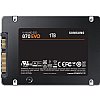 Samsung 870 EVO MZ-77E1T0E 1 TB Solid State Drive - 2.5" Internal - SATA (SATA/600)