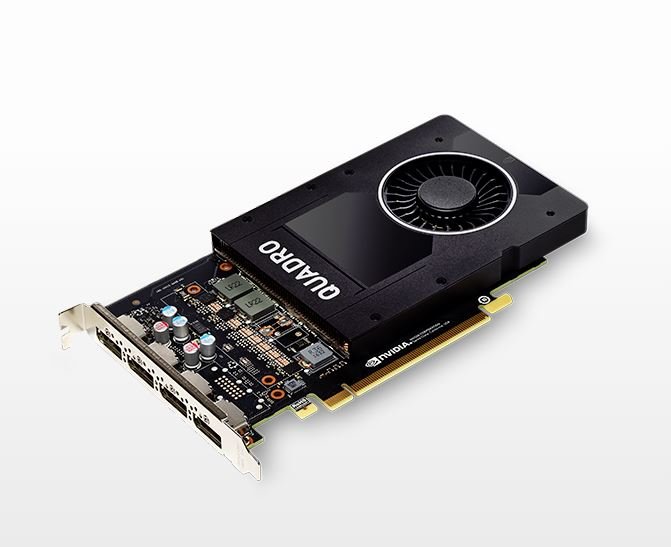 PNY NVIDIA Quadro P2000 Graphic Card - 5 GB GDDR5 SDRAM - PCI Express 3 ...