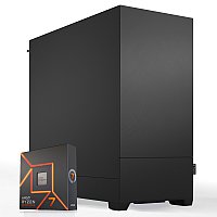 Show product details for Custom AMD Ryzen 7 7700X PC 8 Core 16 Threads 5.4 GHz Max Boost , 1000GB NVMe SSD, 32GB DDR5 RAM, Win 11 - On board Video