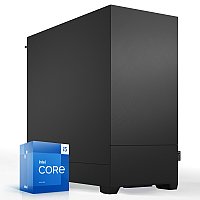 Custom Barebones Intel Core i5 14400 10 Core to 4.7GHz,  500GB SSD, Windows 11, 16GB RAM,Quiet Tower