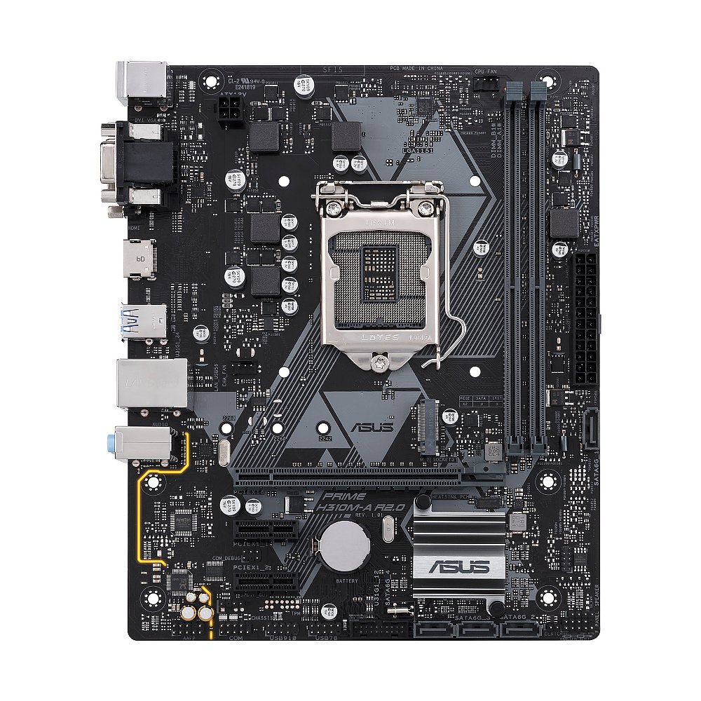 Asus Prime H310m A R2 0 Csm Motherboard Lga 1151 Asus Prime H310m A R2 0 Csm Motherboard Lga 1151