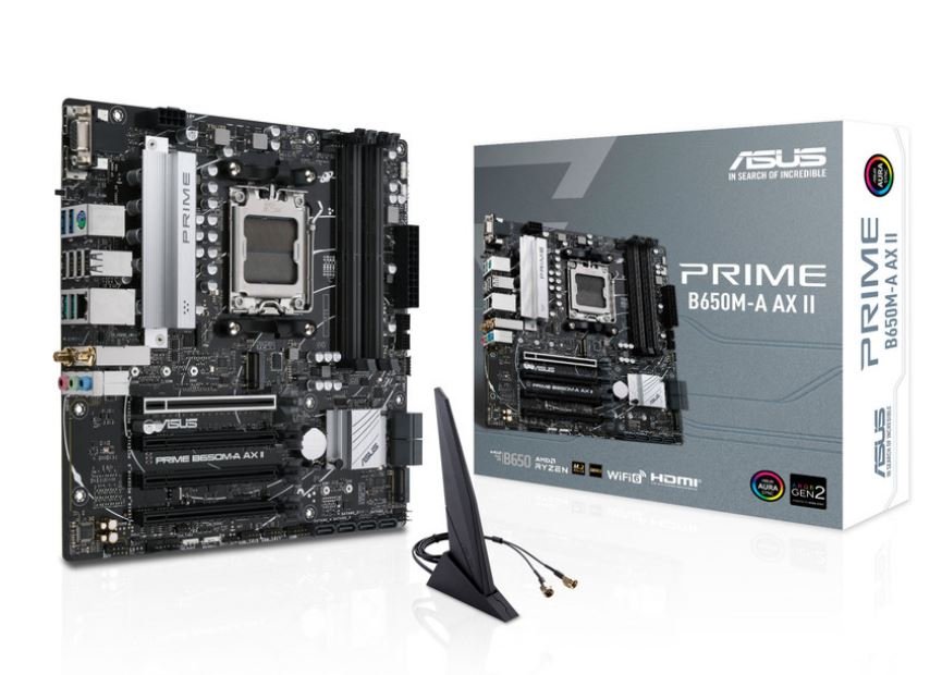 Prime B650M-A AX MicroATX AM5 Motherboard - AMD B650 Chipset