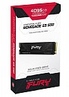 Kingston FURY Renegade G5 4 TB Solid State Drive - M.2 2280 Internal - PCI Express NVMe (PCI Express NVMe 5.0 x4)  Read/Write Up to 14,800/ 14,000 MB/s