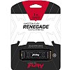 Kingston FURY Renegade 1 TB Solid State Drive - M.2 2280 Internal - PCI Express NVMe (PCI Express NVMe 4.0 x4)  7,300/7,000MB/s