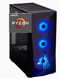 Custom AMD Ryzen 5 5600x PC 6 Core 4.6GHz Max Boost RTX3060Ti w/8GB, 500GB M.2 SSD, 32GB DDR4 RAM, Windows 11, WiFi 