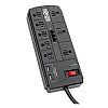 Tripp Lite Surge Protector 8-Outlet 2 USB Charging Ports 8ft Cord - 8 x NEMA 5-15R, 2 x USB - 1875 VA - 1200 J