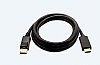 V7 Black Video Cable DisplayPort Male to HDMI Male 2m 6.6ft 4K UHD